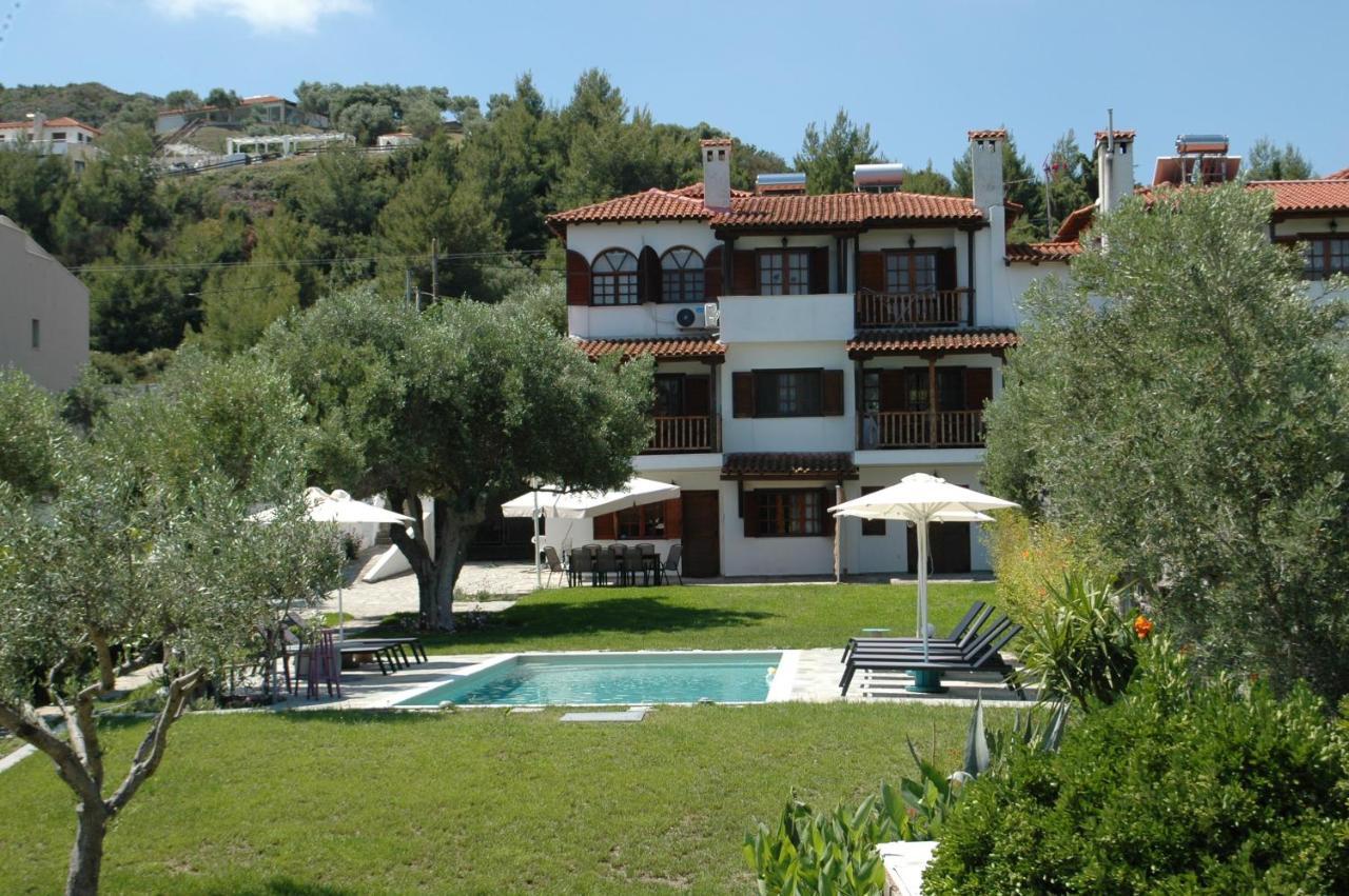Villa Cielle Epoque à Pefkochori Extérieur photo
